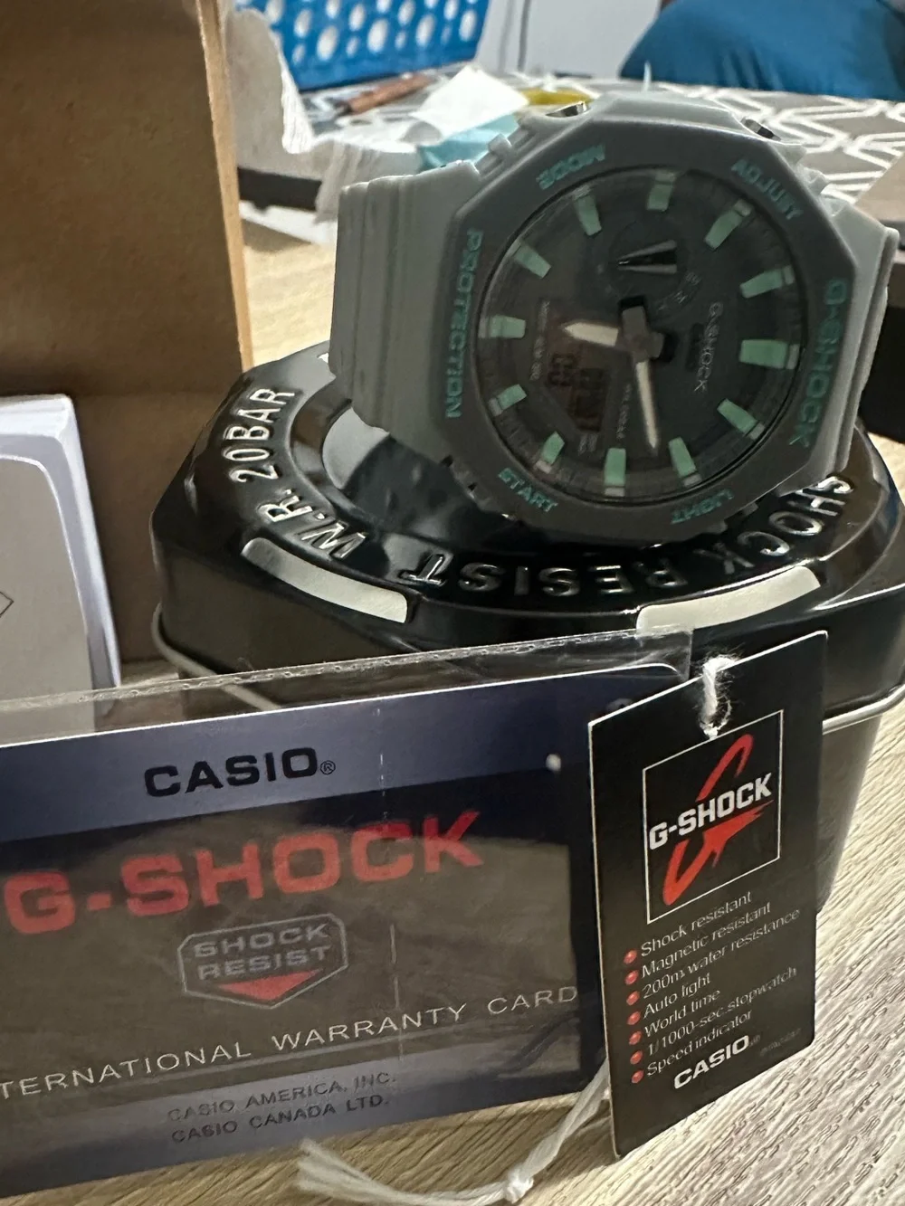 G-Shock Olive Green Resin Analog-Digital Watch by G-Shock